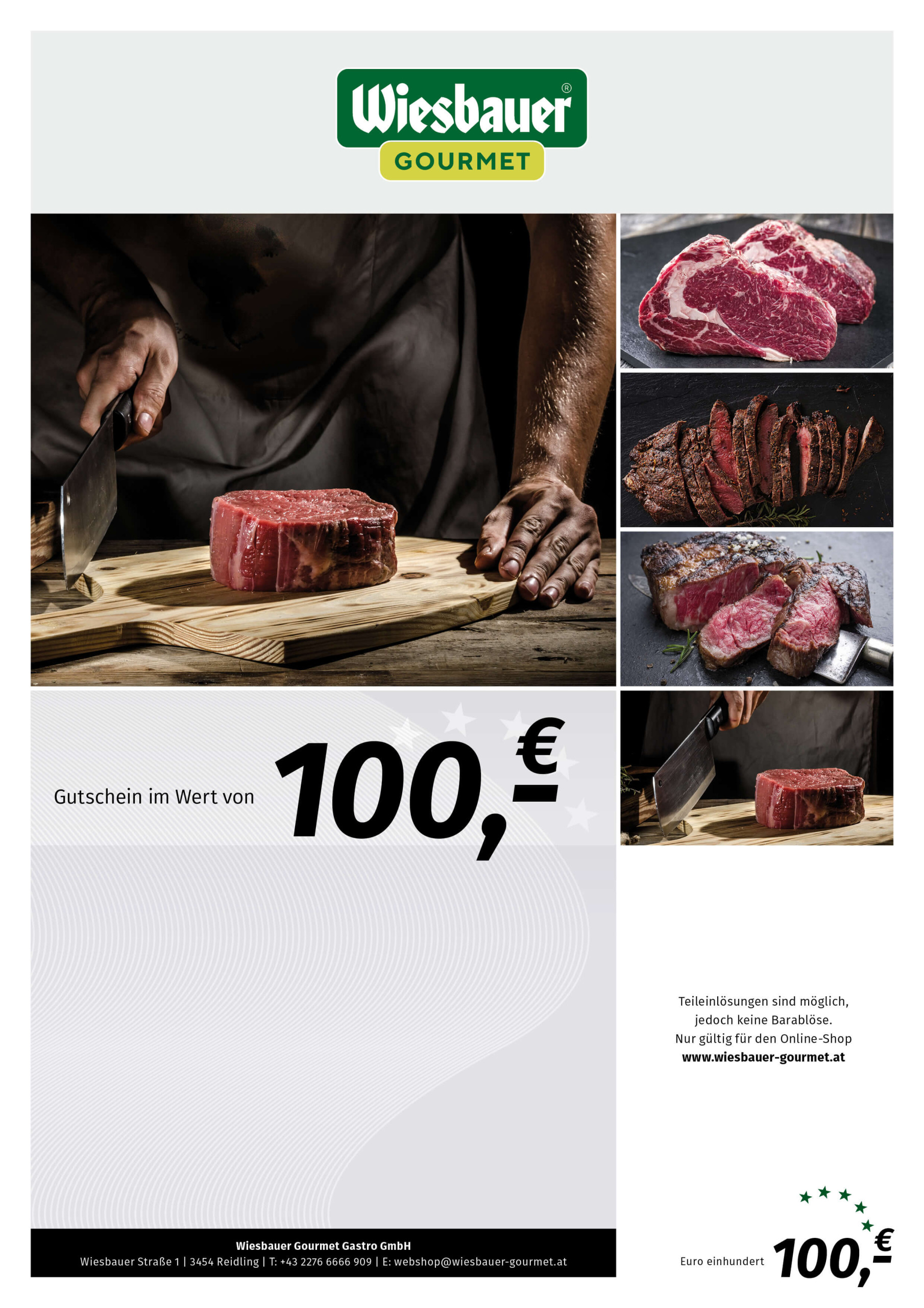 Gutschein € 100,-