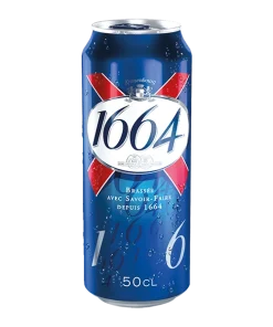 Alkoholfrei Bier Kronenbourg 1664 Dosen 6 x 0,50 Liter